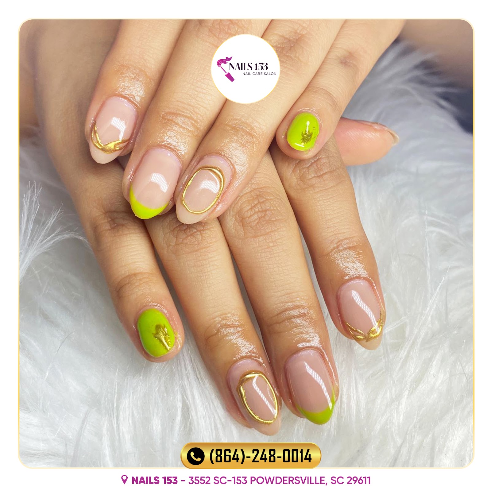 Nails 153 logo